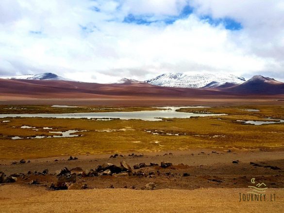 Kelionė į Čilę. Kaip atrodo smėlio audra Atakamos dykumoje, pilnoje geizerių ir flamingų